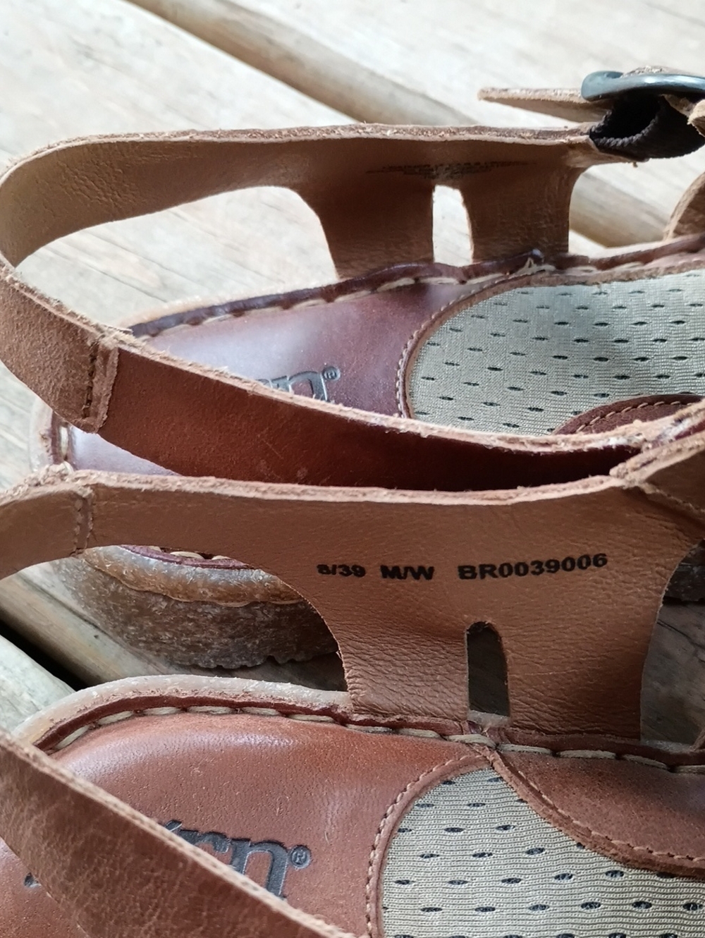 Born Fisherman Closed-toe Sandals 8 - Picture 7 of 12